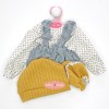 Tenue pour poupée Antonio Juan 40 - 42 cm - Collection Sweet Reborn - Tenue fleurie avec chapeau et chaussons