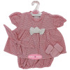 Tenue pour poupée Antonio Juan 52 cm - Collection Mi Primer Reborn - Ensemble rose