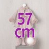 Tenue de poupée Así 57 cm - Ensemble de cape rose pour poupée Pepa