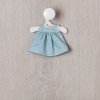 Tenue pour poupée Así 20 cm - Robe étoilée sur fond bleu pour poupée Tom