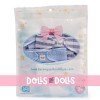 Compléments pour poupée Berenguer Boutique 36 cm - Pack de 4 Couches - Bleu