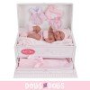 Poupée Antonio Juan 33 cm - Malle bébé toneta fille