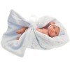Poupée Antonio Juan 21 cm - Mufly avec couverture bleue