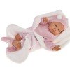Poupée Antonio Juan 52 cm - Berta avec couverture rose