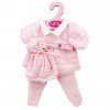 Tenue de poupée Antonio Juan 26-27 cm - Tenue rose avec chapeau