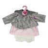 Tenue de poupée Antonio Juan 40-42 cm - Tenue rose avec veste imprimée