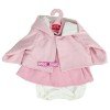 Tenue de poupée Antonio Juan 40-42 cm - Robe rose avec veste