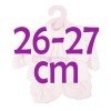 Tenue de poupée Antonio Juan 26-27 cm - Ensemble tricot rose