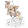 Poussette de poupée Big Bebelux 78 cm - Papillon avec sac