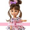 Poupée Berjuan 22 cm - Boutique dolls - Luci avec chignon et robe nœud
