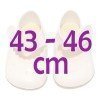 Compléments pour poupée Así 43 à 46 cm - Chaussures beiges pour poupée María, Pablo, Leo et série limitée