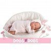 Poupée Llorens 40 cm - Lala endormie avec nacelle pour poupée