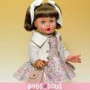 Poupée Mariquita Pérez 50 cm - Robe imprimée fleurs avec veste beige