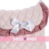Compléments pour poupée Así - Sac rose avec étoiles blanches pour poussette de poupée parapluie