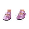 Accessoires pour poupée Paola Reina 32 cm - Las Amigas - Chaussures roses avec boucle et velcro