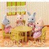 Sylvanian Families - Ensemble table et chaises