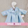 Tenue pour poupée Así 20 cm - Manteau en velours bleu pour poupée Bomboncín