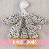 Tenue pour poupée Así 20 cm - Ensemble chemise à fleurs et pantalon moutarde pour poupée Bomboncín