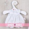 Tenue pour poupée Así 20 cm - Barboteuse blanche et couverture étoiles roses pour poupée Bomboncín