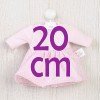Tenue de poupée Así 20 cm - Robe rose à pois blancs pour poupée Bomboncín