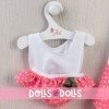 Tenue pour poupée Así 43 cm - Ensemble de piscine pour poupée María