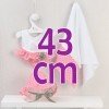 Tenue pour poupée Así 43 cm - Ensemble de piscine pour poupée María