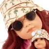 Compléments pour poupée Götz 36 cm - Hat and glasses set Palm