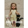 Patron téléchargeable Dolls And Dolls pour poupées Las Amigas - Short avec chemisier