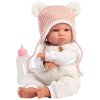 Poupée Llorens 38 cm - Lara crybaby avec une tenue d'hiver