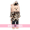 Ensemble pour poupée Lucky Doggy 37 cm - Veste imprimée, t-shirt et pantalon
