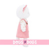 Poupée Lucky Kitty 38 cm - Vintage Rose