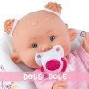 Poupée Marina & Pau 26 cm - Nenotes Baby avec nacelle rose