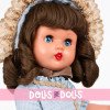 Poupée Mariquita Pérez 50 cm - Robe d'hiver bleue