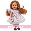Poupée Mini Mariquita Pérez 21 cm - Robe à fleurs violettes