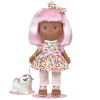 Poupée Nines d'Onil 23 cm - Little Pippa Fraise avec animal de compagnie