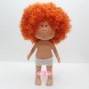 Poupée Nines d'Onil 30 cm - Mia rousse aux cheveux bouclés - Sans vêtements