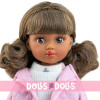 Poupée Paola Reina 32 cm - Las Amigas - Kim avec un manteau rose et une jupe blanche