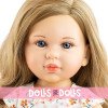 Poupée Paola Reina 45 cm - Soy tú - Audrey en robe à fleurs orange