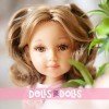 Poupée Reina del Norte 32 cm - Elina en combinaison de denim rose