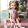 Poupée Reina del Norte 32 cm - Elina en combinaison de denim rose