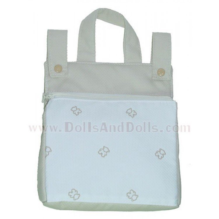 Bolso ositos bordados Nuez cochecito Arrue y Bebelux