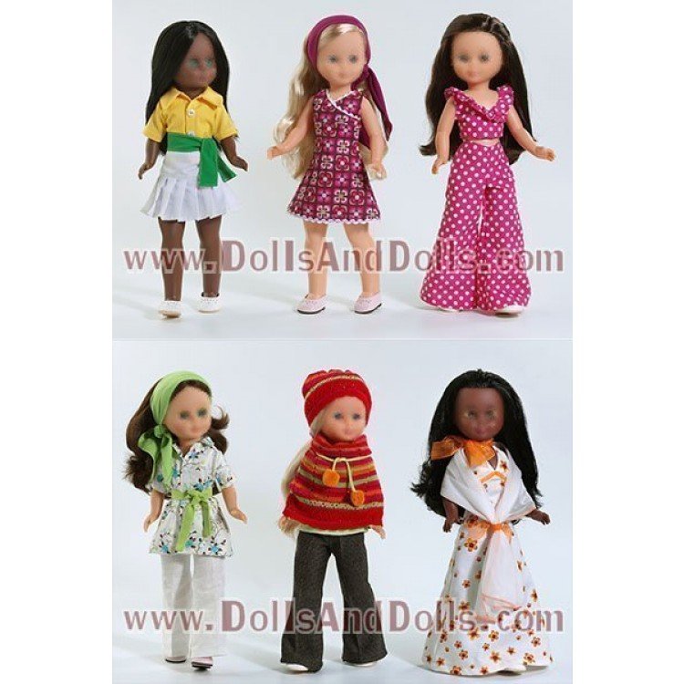 Collection 1 : Ensemble de six robes.