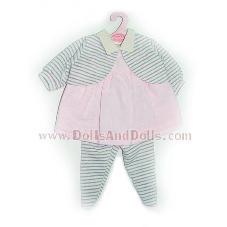 Pantalon Conjunto Rosa Chaqueta Rayas 40-42 cm