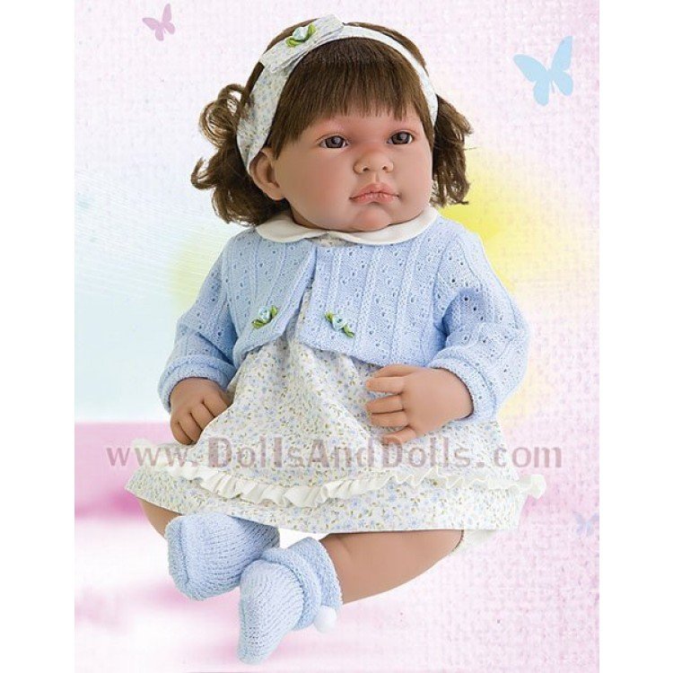 Cukina diadema azul fille