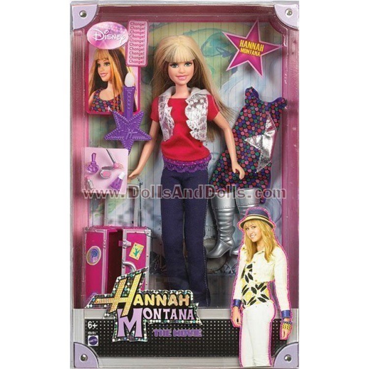 Poupée Hannah Montana 27 cm - Rock star secrète