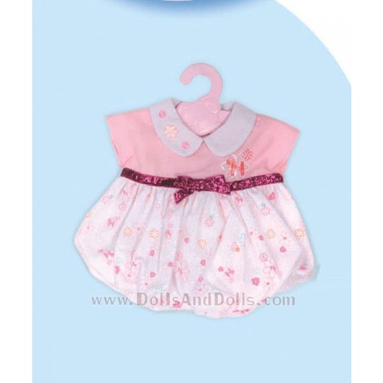 Vestidos con perchitas Nenuco - Pelele rosa flores