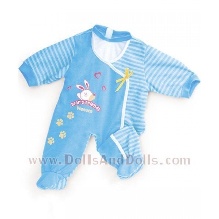 Ropita básica Nenuco - Pijama turquesa