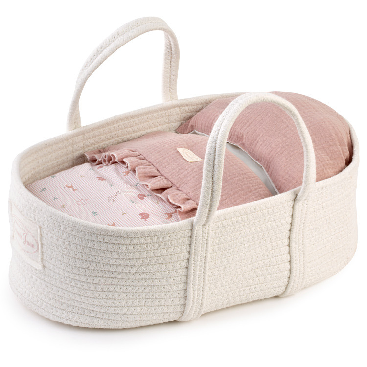 Accessoires pour poupée Antonio Juan 40-42 cm - Panier en coton pour poupées
