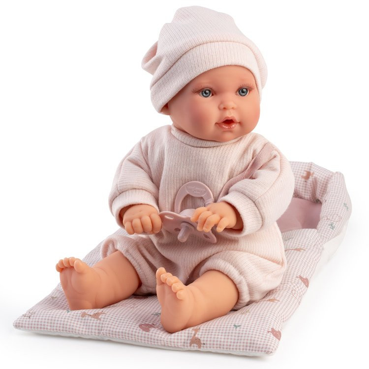 Poupée Antonio Juan 27 cm - Kika lagrimitas avec un sac de camping