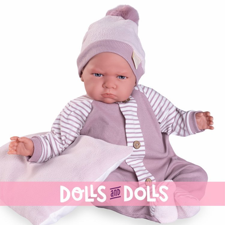 Poupée Antonio Juan 52 cm - "Mi primer Reborn" Berta Pyjama